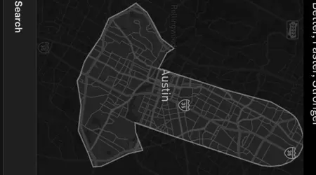 Tesla ha ampliado el área de servicio del Robotaxi en Austin y ahora se ve así
