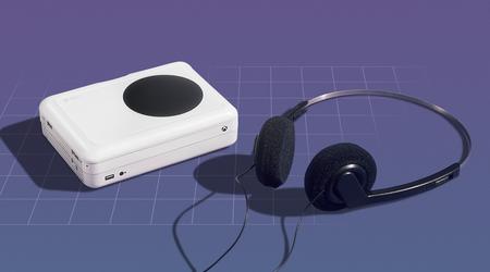 Microsoft ha lanzado un reproductor de casetes retro al estilo de la Xbox Series S. Pero no podrás comprarlo