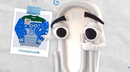 Microsoft lanzó un "jersey feo" de Navidad con un Scrappy de Microsoft Office que habla
