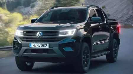 Volkswagen presentó la camioneta Amarok en una versión especial Dark Label