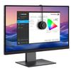 Una miniatura de la vista lateral del monitor