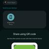 Vista previa del código QR de Quick Share