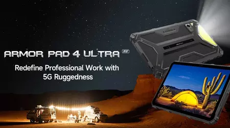 Ulefone presenta la tableta Armor Pad 4 Ultra con cámara termográfica y soporte 5G por 329 dólares