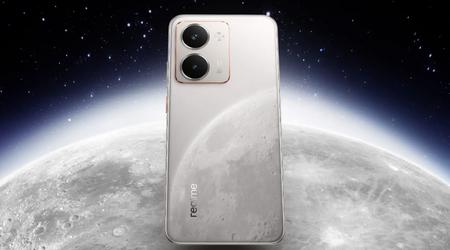 El Realme P3 Ultra tendrá un diseño único con la superficie de la luna