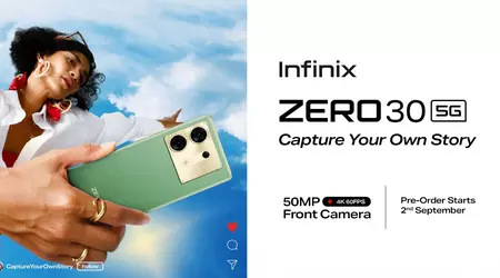 Infinix ha desvelado las características de Zero 30 5G: pantalla AMOLED de 144 Hz y cámara frontal de 50 MP