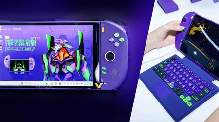 OneXplayer 2 Pro: consola de juegos portátil con Windows 11, pantalla de 8,4", chip Ryzen 7 7840U, 64 GB de memoria y 4 TB de almacenamiento.