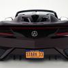 Acura NSX Roadster vista previa - vista lateral