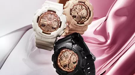 Casio lanza tres nuevos relojes G-Shock en EE. UU. con esferas de oro rosa y resistencia al agua