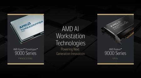 AMD presentó los procesadores Ryzen Threadripper PRO 9000 y la GPU Radeon AI PRO 9000 para cargas de trabajo profesionales, de IA y grandes datos