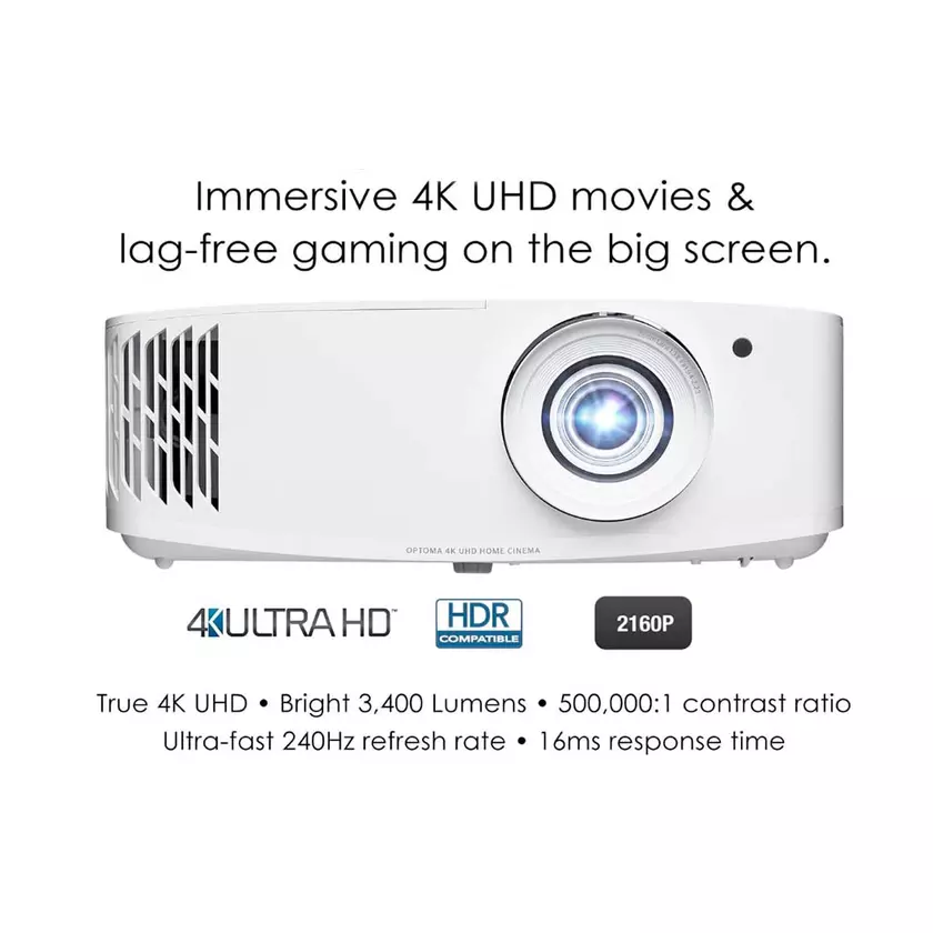 Proyector doméstico Optoma UHD50X Revisión del proyector Optoma 