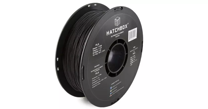 HATCHBOX Impresora negra mejor pla para miniaturas