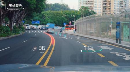 Huawei presenta un nuevo Head-Up Display con realidad aumentada para coches