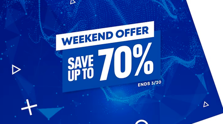 PlayStation Store lanza la promoción "Oferta de fin de semana", en la que los juegos más populares reciben descuentos de hasta el 70