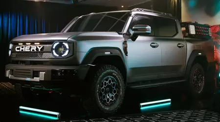 Chery desveló una pickup PHEV diésel