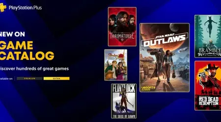 PS Plus Extra y Premium de mayo: RDR2, Star Wars Outlaws y cinco juegos más ya disponibles