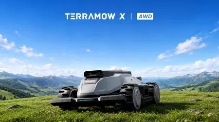 TerraMow X AWD: el robot cortacésped con tracción total que prescinde de los giros