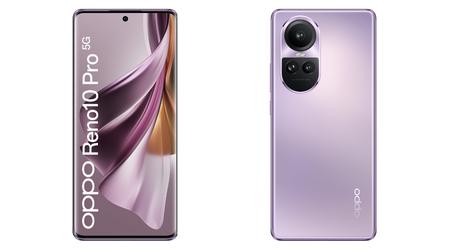 Insider revela especificaciones y muestra cómo será la versión global del OPPO Reno 10 Pro