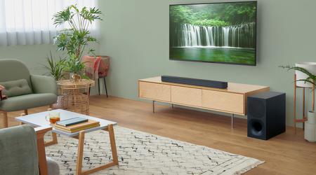 Barra de sonido Sony HT-5400 con subwoofer inalámbrico y potencia total de 330 W por $300