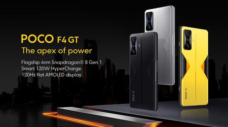 POCO F4 GT 5G estreno mundial en AliExpress: smartphone gaming con chip Snapdragon 8 Gen 1 a precio promocional
