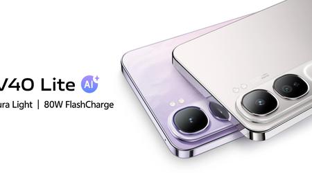 El vivo V40 Lite con cámara de 50 MP y carga de 80W debutará el 25 de septiembre