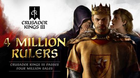 Crusader Kings III no está perdiendo popularidad: las ventas del juego de gran estrategia han superado los 4 millones de copias