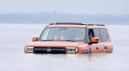 El SUV de la marca premium de Chery cruzó el río más grande de China