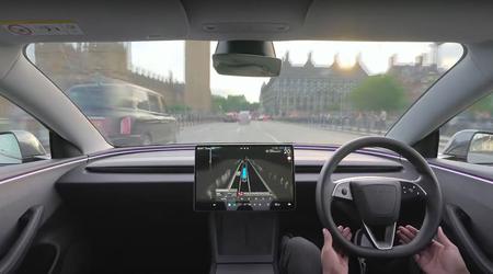 Tesla ha comenzado a probar su sistema de conducción autónoma en Londres