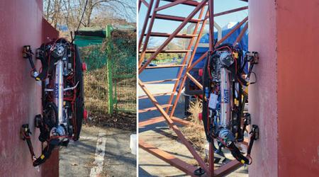 Ingenieros crean un robopass MARVEL de cuatro patas que puede caminar por las paredes e incluso por el techo (vídeo)