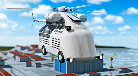 SORA-MICHI: un camión conceptual con capacidad para helicópteros podrá llevar mercancías a aldeas de difícil acceso y zonas siniestradas (vídeo) 