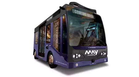 May Mobility presenta un minibús eléctrico autónomo en CES 2025