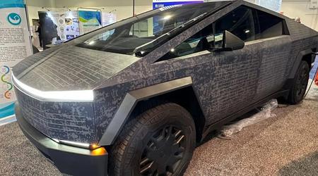 "Envoltura" por 10.000 dólares: Cibercamión Tesla cubierto de paneles solares que alimentan la batería de a bordo