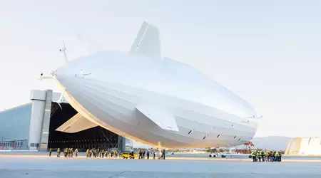 LTA Research ha empezado a probar el dirigible Pathfinder 1, de 124,5 metros, que se convertirá en la máquina voladora más grande del mundo.