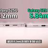 El diseño del Samsung Galaxy S25 Edge con estrecha