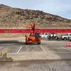Una imagen de las obras del Tesla Semi
