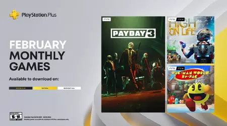 Los suscriptores de PS Plus recibirán tres juegos en febrero: Payday 3, el shooter satírico High on Life y un remake de Pac-Man.