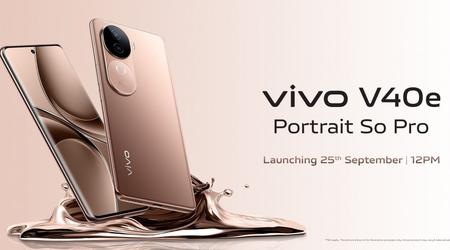 vivo ha revelado la fecha de lanzamiento del nuevo smartphone vivo V40e en la India