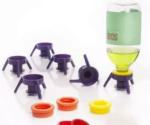 ¡Voltearlo! Kit de vaciado de botellas