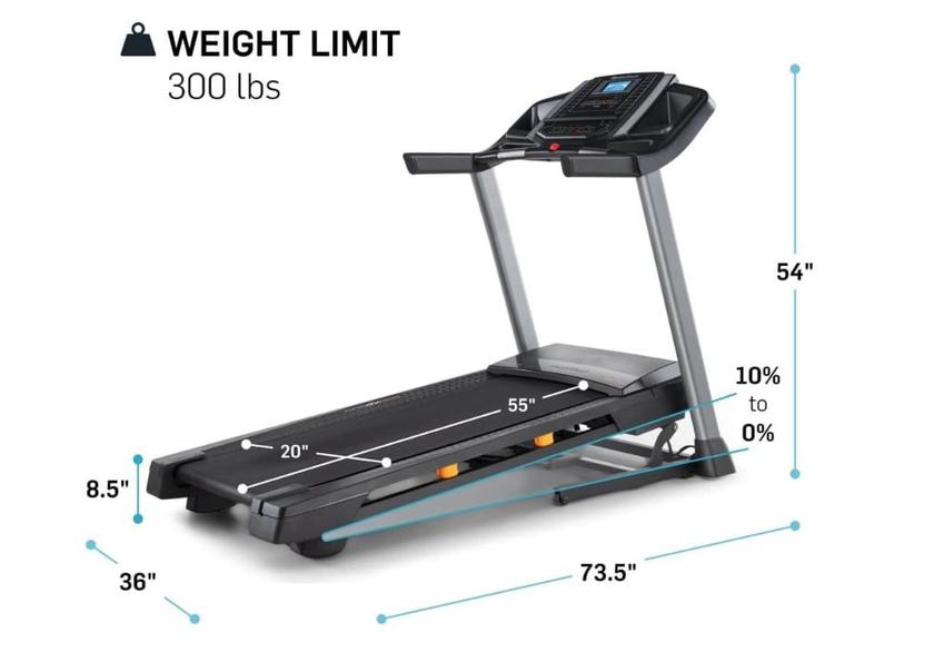 NordicTrack T Series cinta de correr para casa por menos de 1000