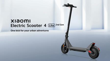 Xiaomi Electric Scooter 4 Lite (2nd Gen) con una autonomía de hasta 25 km ha debutado en Europa