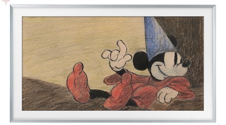 Samsung ha presentado una edición limitada de la gama de televisores Frame para celebrar el centenario de The Walt Disney Company