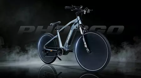 Phosgo Go 5 Ultra: la bici eléctrica que se carga con paneles solares en las ruedas