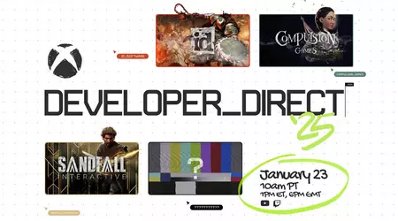 Ya es oficial: Xbox Developer Direct tendrá lugar el 23 de enero con tres juegos muy esperados y una sorpresa.