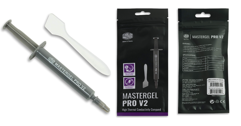 Pasta térmica Cooler Master MasterGel Pro V2 para portátiles