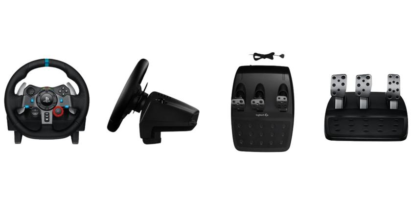 Logitech G volante simulador ps4