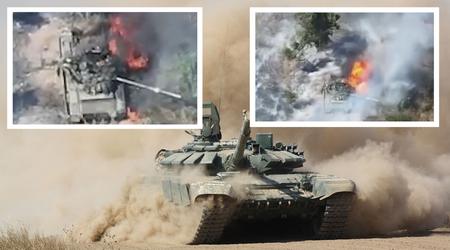 Un dron FPV ucraniano destruyó un tanque ruso T-90 valorado en 2,5 millones de dólares en exportaciones por 500 dólares