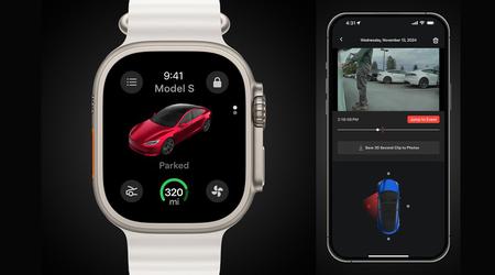 Aplicación para el Apple Watch y otras novedades: Anunciada la lista de actualizaciones navideñas de Tesla 2024