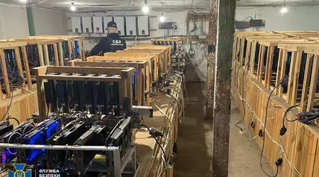 El SBU desmantela un centro de minería de criptomonedas que robaba cientos de miles de hryvnias al mes