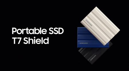 Samsung presenta el SSD portátil T7 Shield resistente al agua y a los golpes de hasta 2 TB