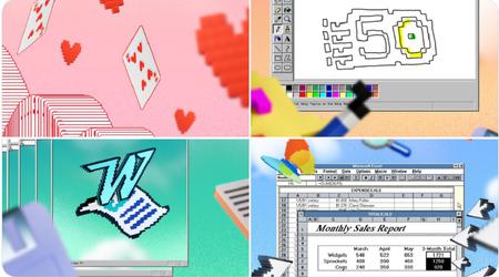 Microsoft ha lanzado una colección de fondos de pantalla retro para smartphones con sus icónicos programas