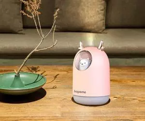 Lindo humidificador para mascotas